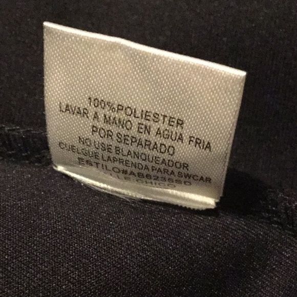 Alythea Women's Black Scuba Pleated Skirt - Picture 10 of 11